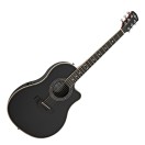 Roundback Electro Acoustic Guitar by Gear4music, Black