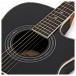 Roundback Electro Acoustic Guitar by Gear4music, Black
