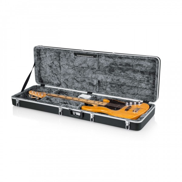 Gator GC-BASS-LED LED Edition Bass Guitar Case - with guitar
