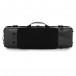 BAM Supreme Hightech Oblong Violin Case, Black with Silver Handle