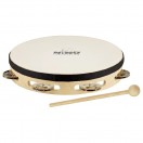 Nino by Meinl 8'' Headed Tambourine, 1 Row