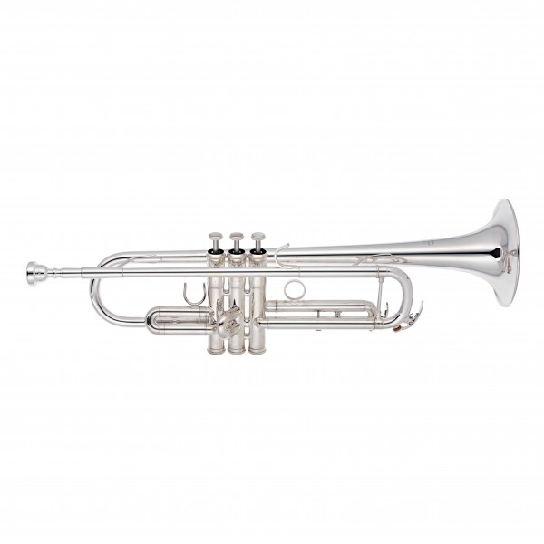 Yamaha YTR-6345GS Large Bore Bb Trumpet, Silver Plated