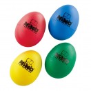 Meinl Nino NINOSET540 Egg Shaker, assortimento di uova da percussione