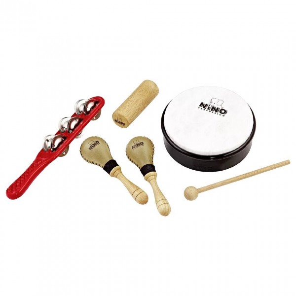 Nino by Meinl Percussion Assortment, 5 pcs w/ Bag