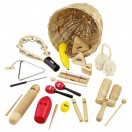 Nino by Meinl Rhythm Assortment, 15 pcs w/ Basket