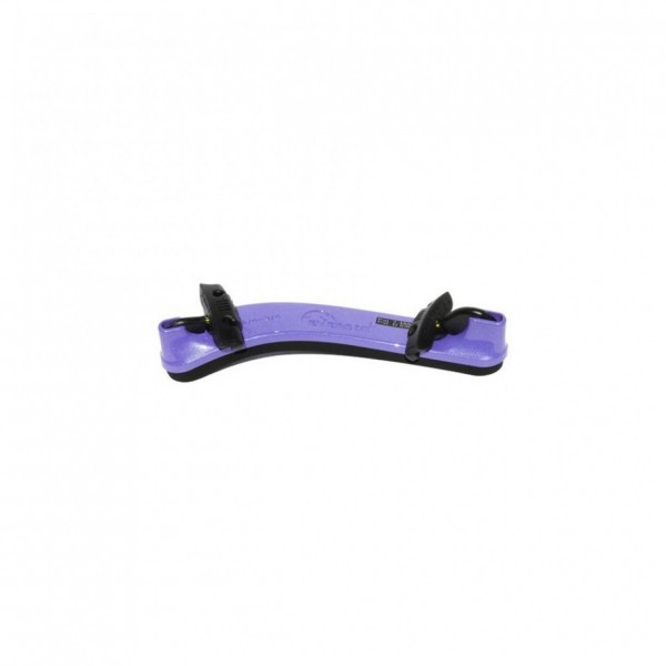 Everest Violin Shoulder Rest, Collapsible, 4/4 Size, Purple