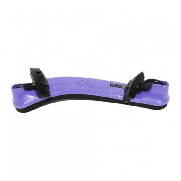 Everest Violin Shoulder Rest, Collapsible, 4/4 Size, Purple