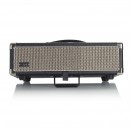 Gator GR-RETRORACK-2BK 2U Vintage Verst&auml;rker Vibe Rack Case, Schwarz