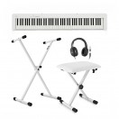 Casio CDP S110 Pianino cyfrowe X Frame pakietage, Biały