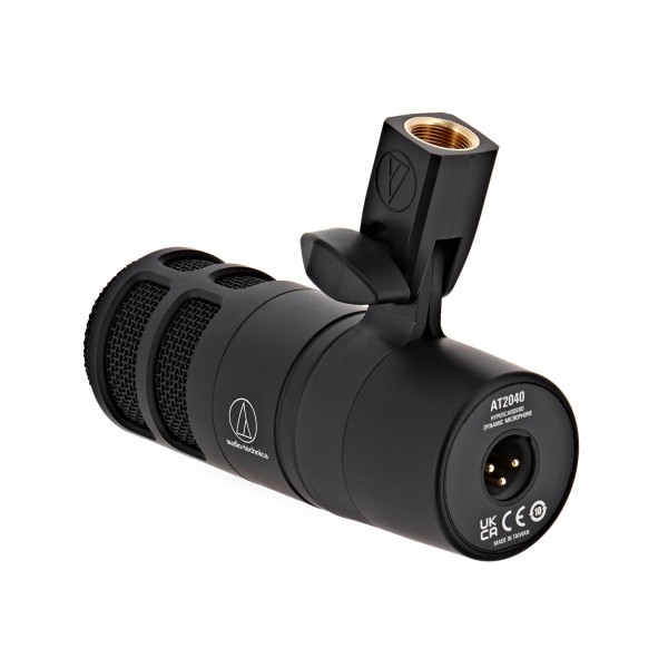 Audio-Technica AT2040 Hypercardioid Dynamic Podcast Microphone at