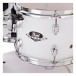 Pearl Export 20'' Fusion Drum Kit w/Stool and Sticks, Matte White