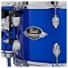  Pearl Export 20'' Fusion Drum Kit w/Stool and Sticks, Voltage Blue