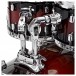 Pearl Decade Maple Pro Drum Kit w/Sabian XSRs, Deep Red Burst