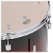 Pearl Decade Maple Pro Drum Kit w/Sabian XSRs, Deep Red Burst
