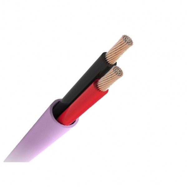 QED QX16/2 LSZH Pink 2 Core Speaker Cable - Price Per Metre