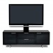 BDI Avion Noir 8937 Black Oak TV Cabinet