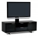 BDI Avion Noir 8937 Black Oak TV Cabinet