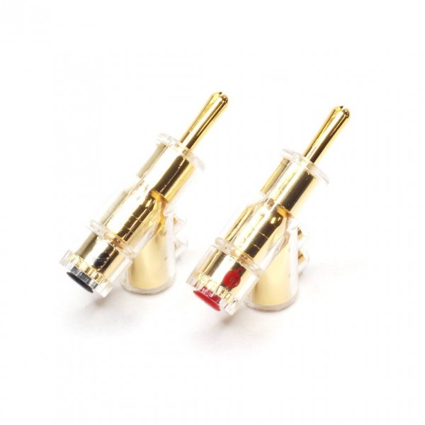 Fisual Deluxe Insulated Banana Plugs (Pack Of 2)