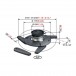 Vogels EPC 6545 Projector Ceiling Mount