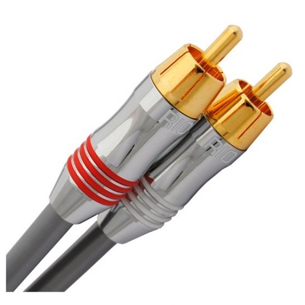 Fisual Rio Custom Made Stereo Phono / RCA Cable (Pair)