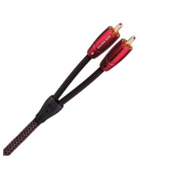 AudioQuest Golden Gate Stereo Phono / RCA Cable 0.6m (Pair)