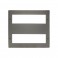 Click New Media 16 Module Front Plate, Black Nickel