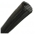 Fisual Black Expandable Self Closing Cable Tidy 13mm - Price Per Metre