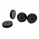Atacama HD-L 25mm Dia Floor Spike Shoes (4 Pack), Satin Black