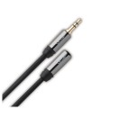QED Performance Graphite 3.5mm Headphone Extension Cable 1.5m