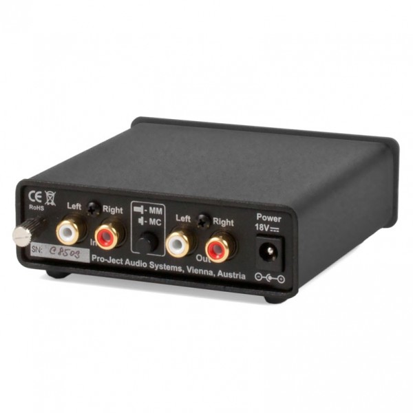 Pro-Ject Phono Box MM / MC Phono Pre-Amplifier Black