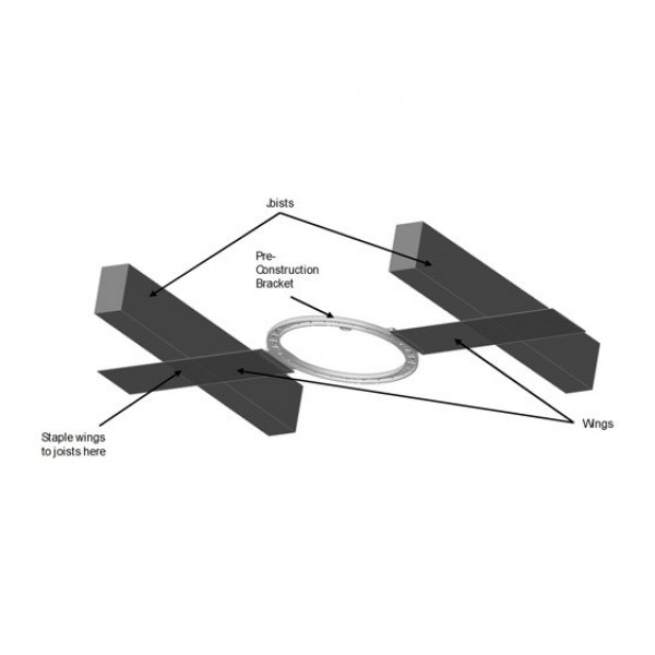 Monitor Audio CB5 Pre-Construction Bracket For Ceiling Speakers