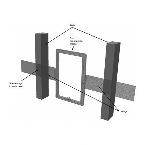 Monitor Audio WB6 Pre-Construction Bracket For In Wall Speakers