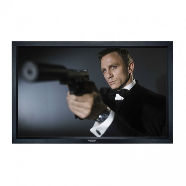 Grandview Cyber Series Fixed Frame 16:9 Home Cinema Screen 77 inch (6ft Wide)