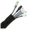 Fisual Kabel Opgeruimde Wikkel 35mm Diameter Zwart 2m