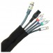 Fisual Cable Tidy Wrap 35mm Diameter Black 2m