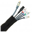 Fisual Cable Tidy Wrap 50mm Diameter Black 2m