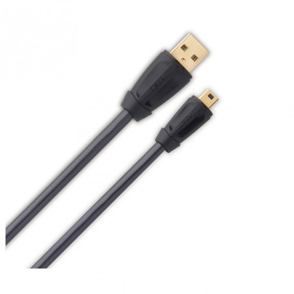 QED Performance Graphite USB Cable (A-Mini B) 5m