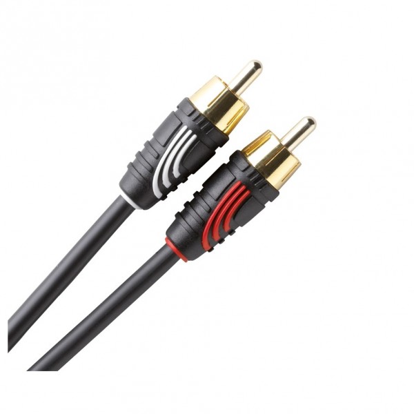 QED Profile Audio Phono / RCA Cable 2m (Pair)