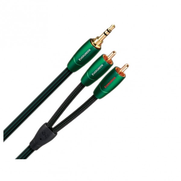 AudioQuest Evergreen 3.5mm Jack To Phono Cable 1m