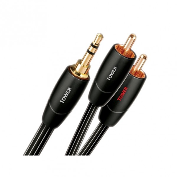 AudioQuest Tower 3.5mm Jack To Phono Cable 8m