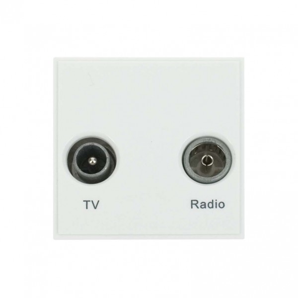 Click New Media White Diplex TV & Radio Module