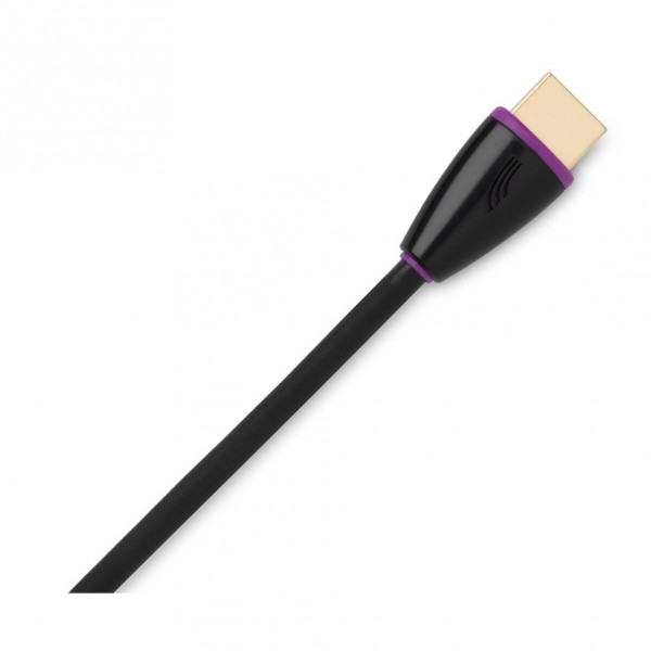 QED Profile eFlex High Speed w/ Ethernet HDMI Cable Black 1m