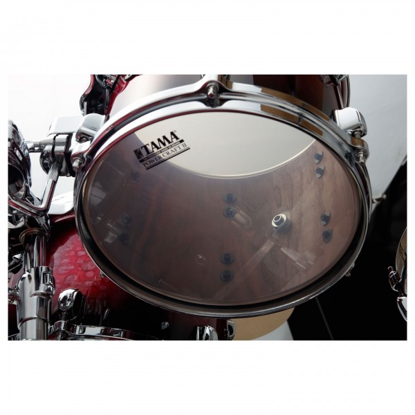 Tama Starclassic Walnut/Birch 4pc Shell Pack, Molten Raspberry Fade