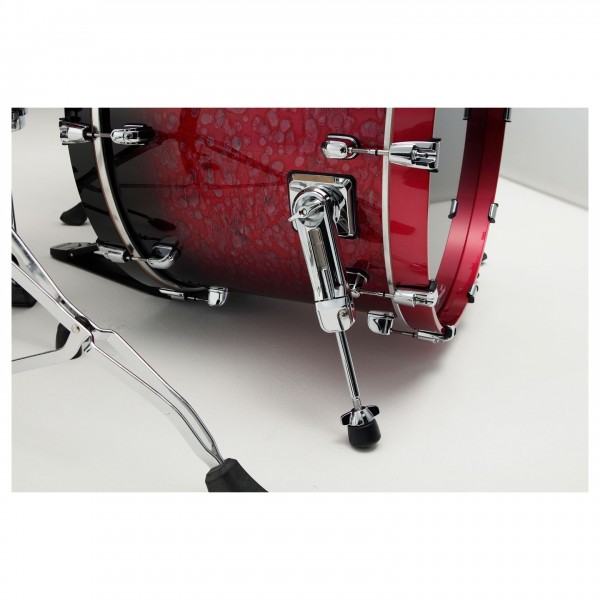Tama Starclassic Walnut/Birch 4pc Shell Pack, Molten Raspberry Fade