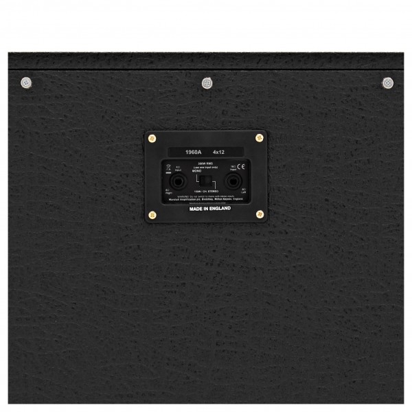 Marshall 1960A 300W 4x12" Switchable Mono / Stereo Angled Cabinet