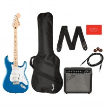 Squier Affinity Stratocaster HSS Pack , Lake Placid Blue - Nearly New