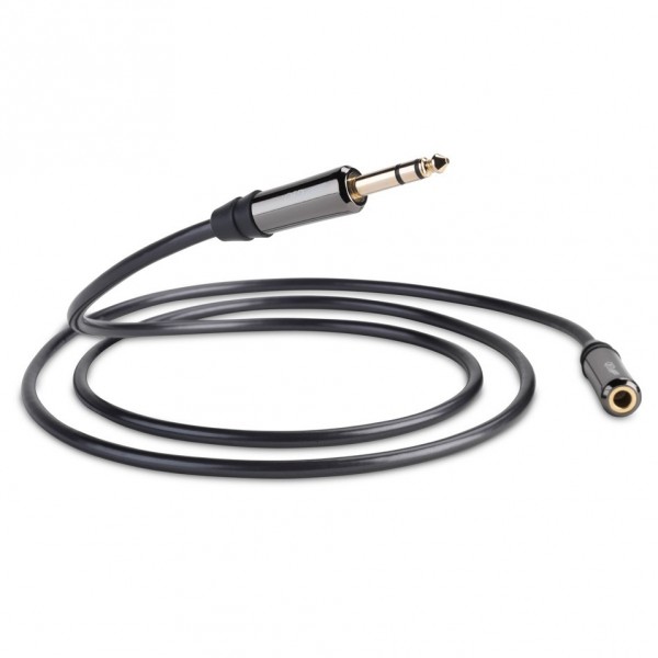 QED Performance Graphite 6.35mm Headphone Extension Cable 5m