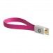 Mighty Mate MM2 Pink Micro Compact Portable USB Phone/Tablet Charging Cable