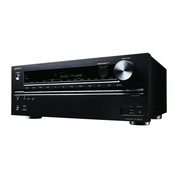 Onkyo TX-NR636 Black 7.2 Channel AV Receiver at AV.com