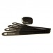 Fisual Chunky Cable Ties Black 20 Pack
